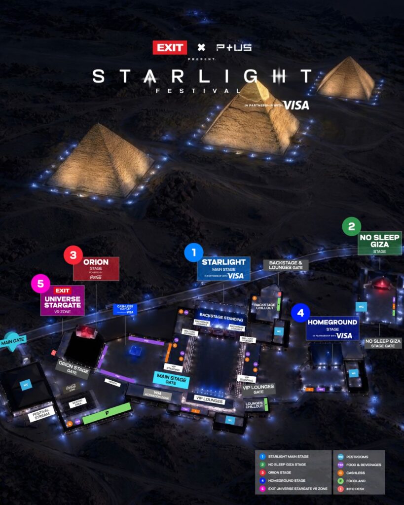 Starlight Festival Map